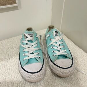 Converse All Star Light Blue Canvas Shoes